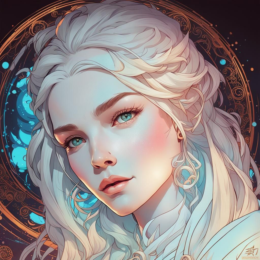 Hyperdetailed Portrait of a Woman in Unreal Engine