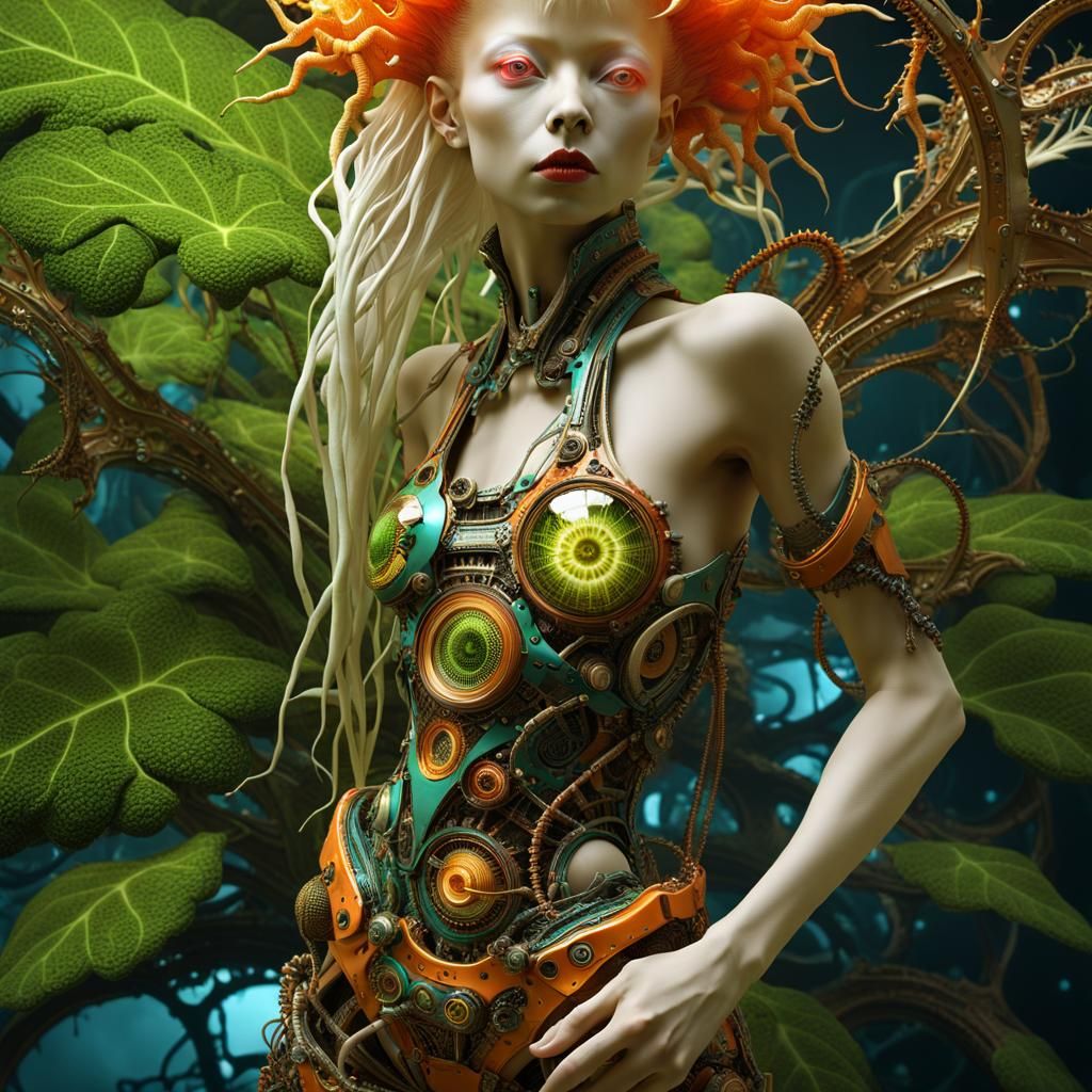 Post-Apocalyptic Cyborg Insectoid Freak in Unreal Engine