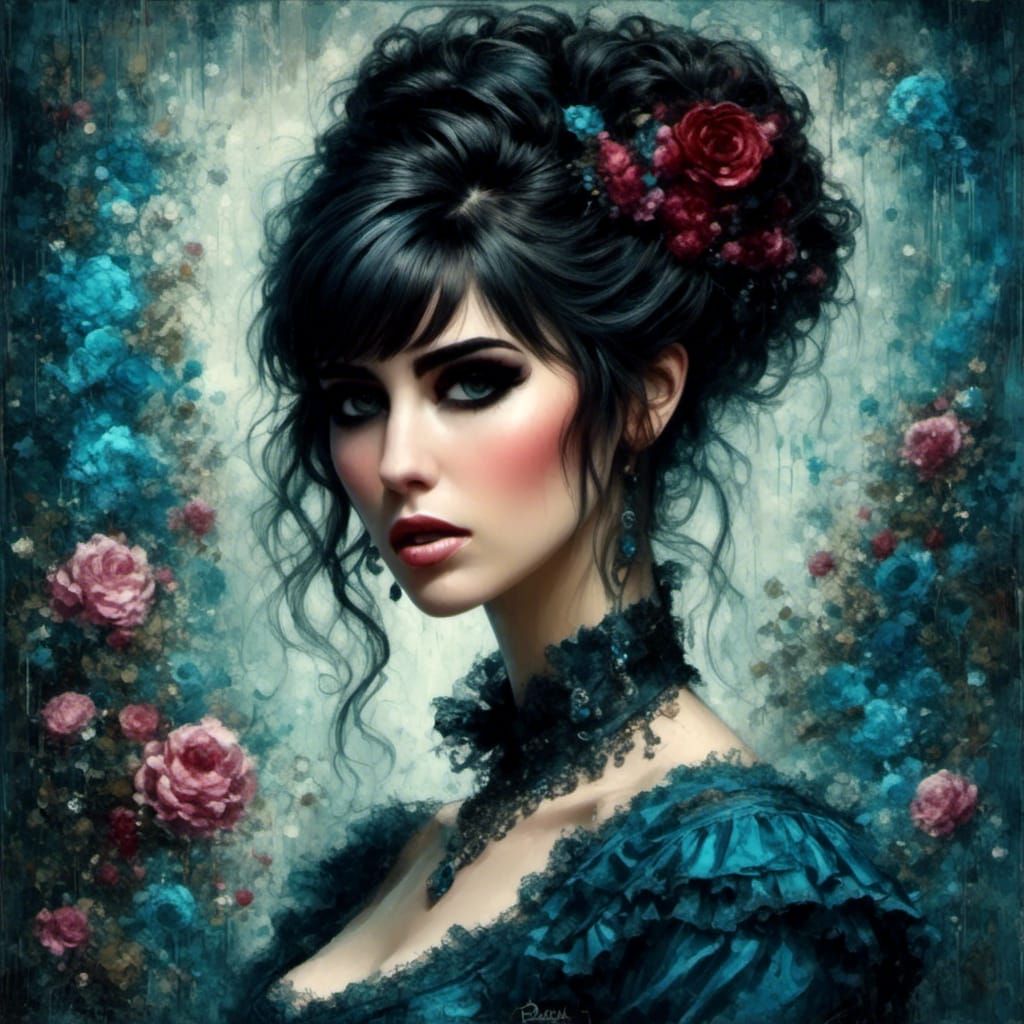 Kimmy Textured Painting