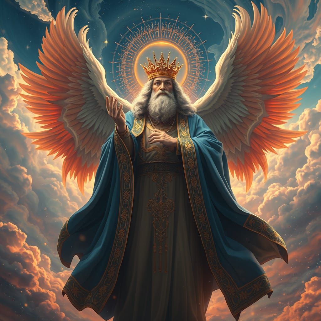 Regal God in Celestial Realm