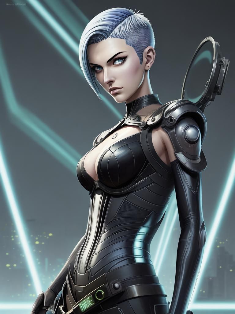 Anime Style Art Inspired by Studio Trigger