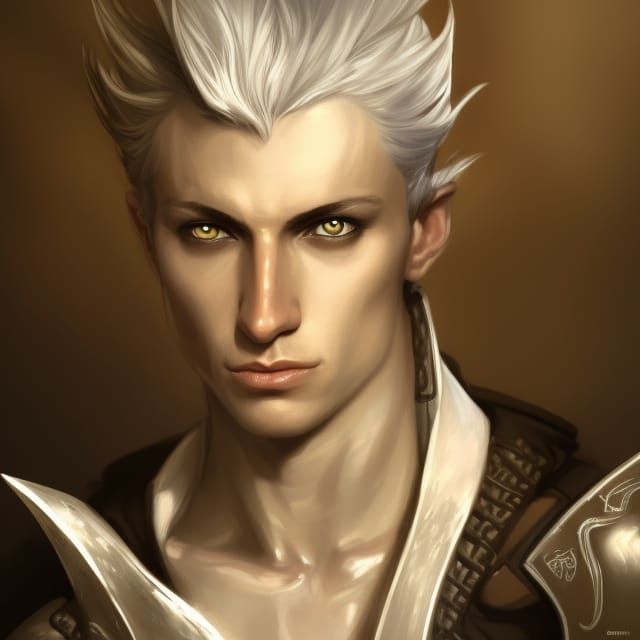 Changeling Rogue Portrait in Hyperrealistic Style