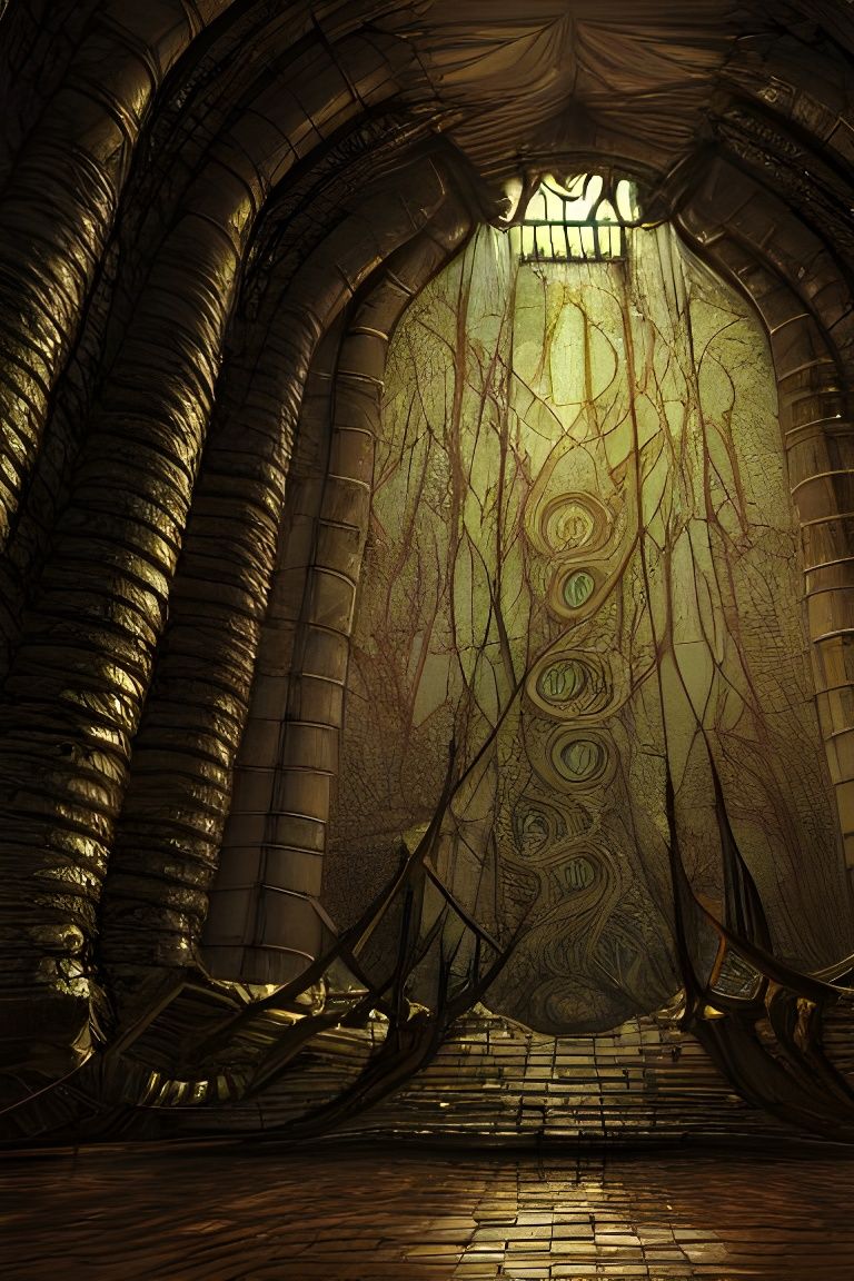 Norse Dragon Stained Glass Art in Renaissance Style