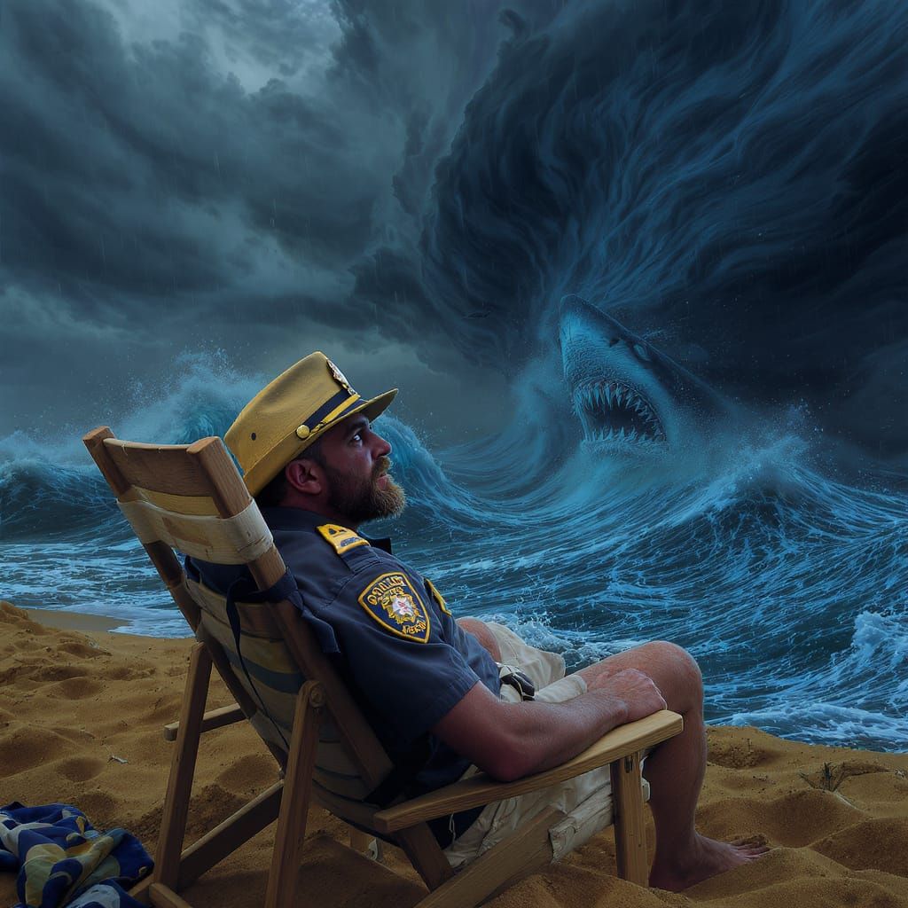 Terrified Police Chief Confronts Seascape Horror