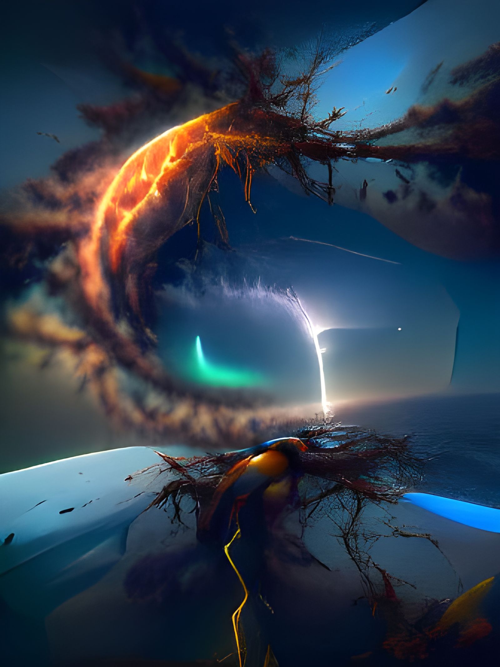 Event Horizon Lightning Storm
