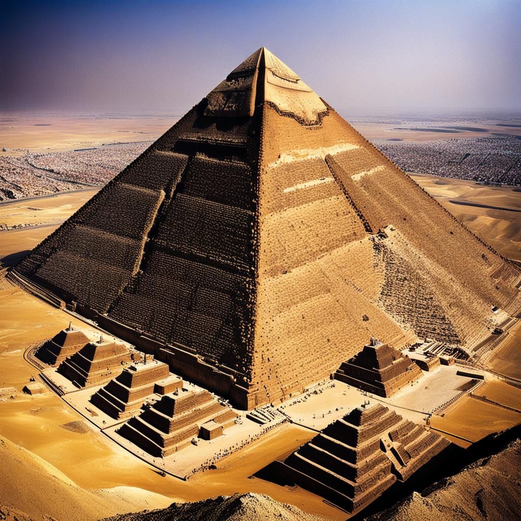 The Great Pyramid of Giza in Ancient Egypt