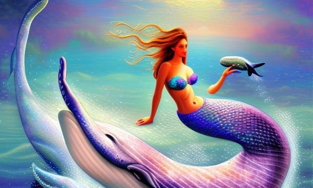 Trippyest Mermaid Around!