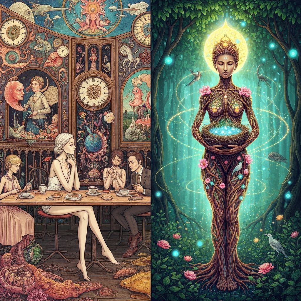 Surreal Cafe: Sacred Geometry and Psychedelic Art