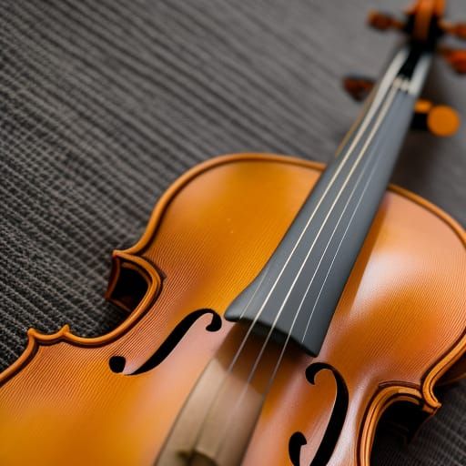 Elegant Violin in Natural Light
