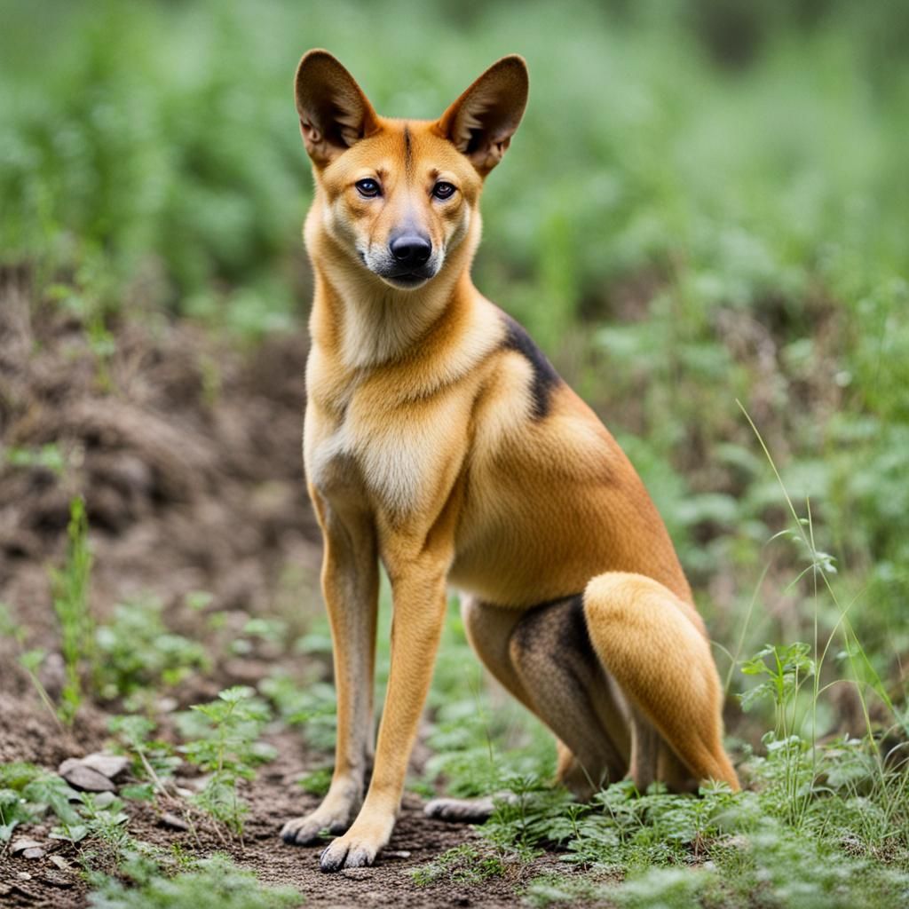 #6. New Guinea Singing Dog: An Elusive and Formerly Wild Breed