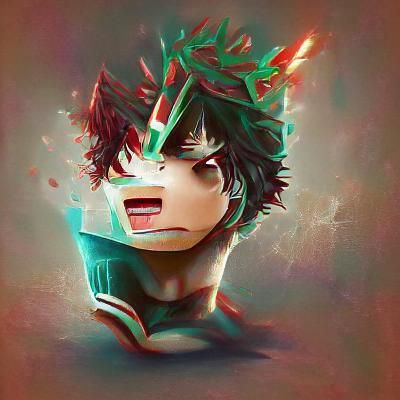 Izuku Midoriya AI Generated Image