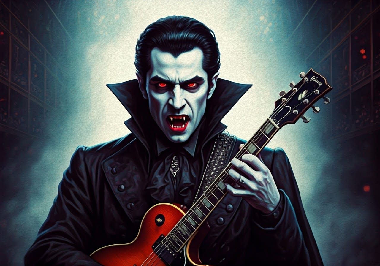 Rockstar Count Dracula Performs Live in Madison Square Garde...