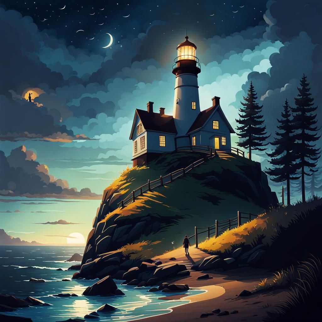 Guiding Light: A Distant Safe Haven