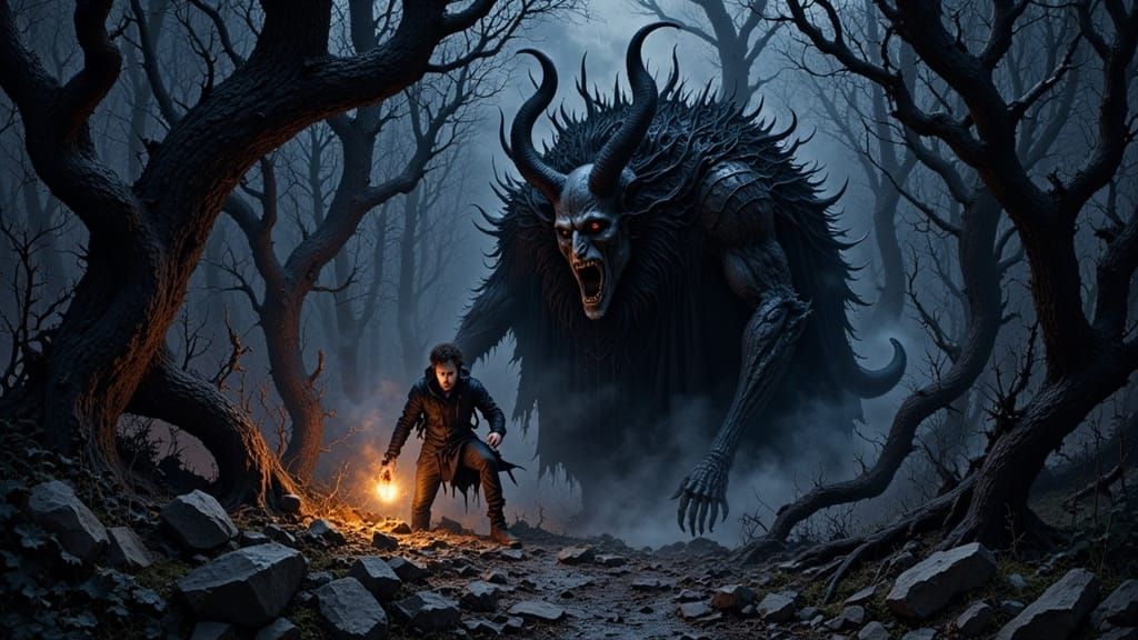 Chilling Appalachian Trail Encounter in Misty Twilight