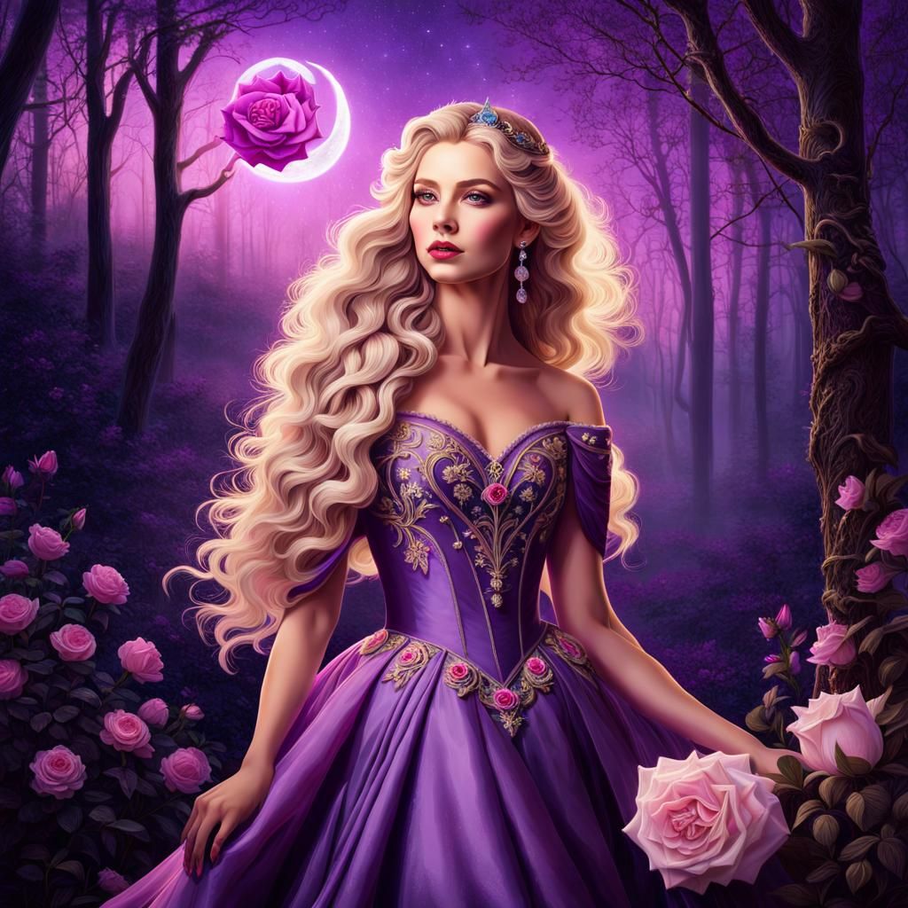 Enchanted Purple Princess