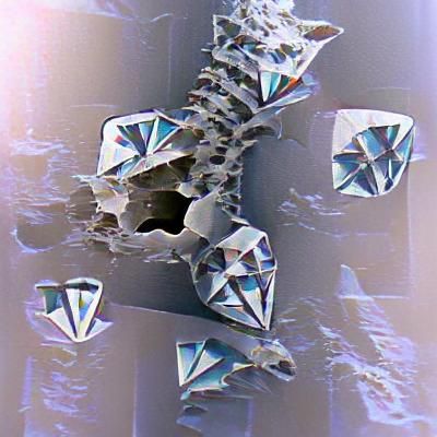 Shattered Diamond: A Study in Fracture
