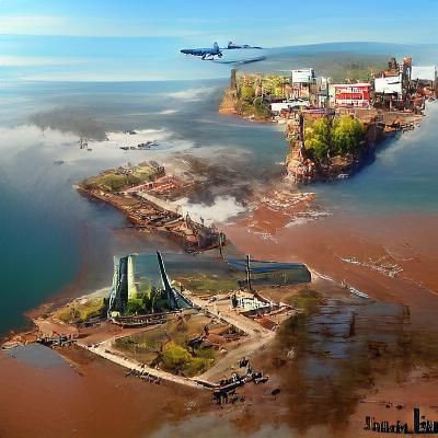 Wasteland Concept Art in Fallout Style