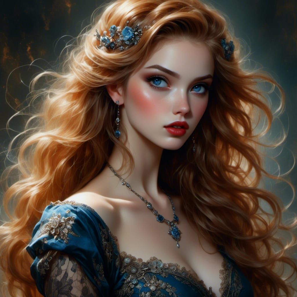 Devastatingly Beautiful Nesta Archeron Portrait