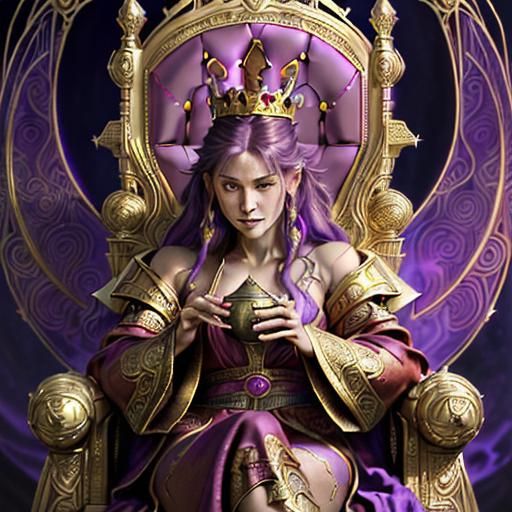 The purple throne