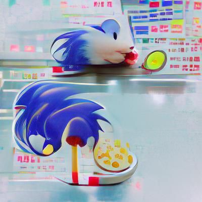 Sonic the Hedgehog AI Interpretation