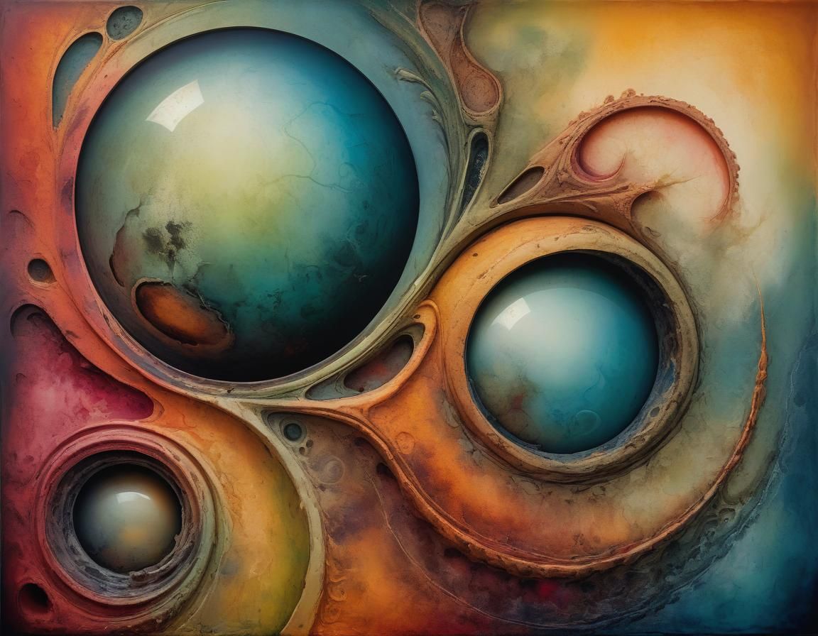 Abstract Art in Otto Rapp Style