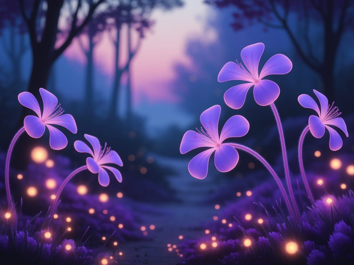 Whispering Dreamscapes in Vibrant Neo-Romantic Style