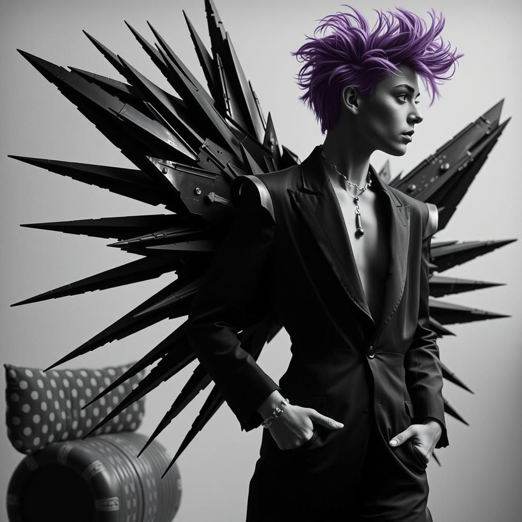Dramatic Black and White Portrait Photography with Film Noir...