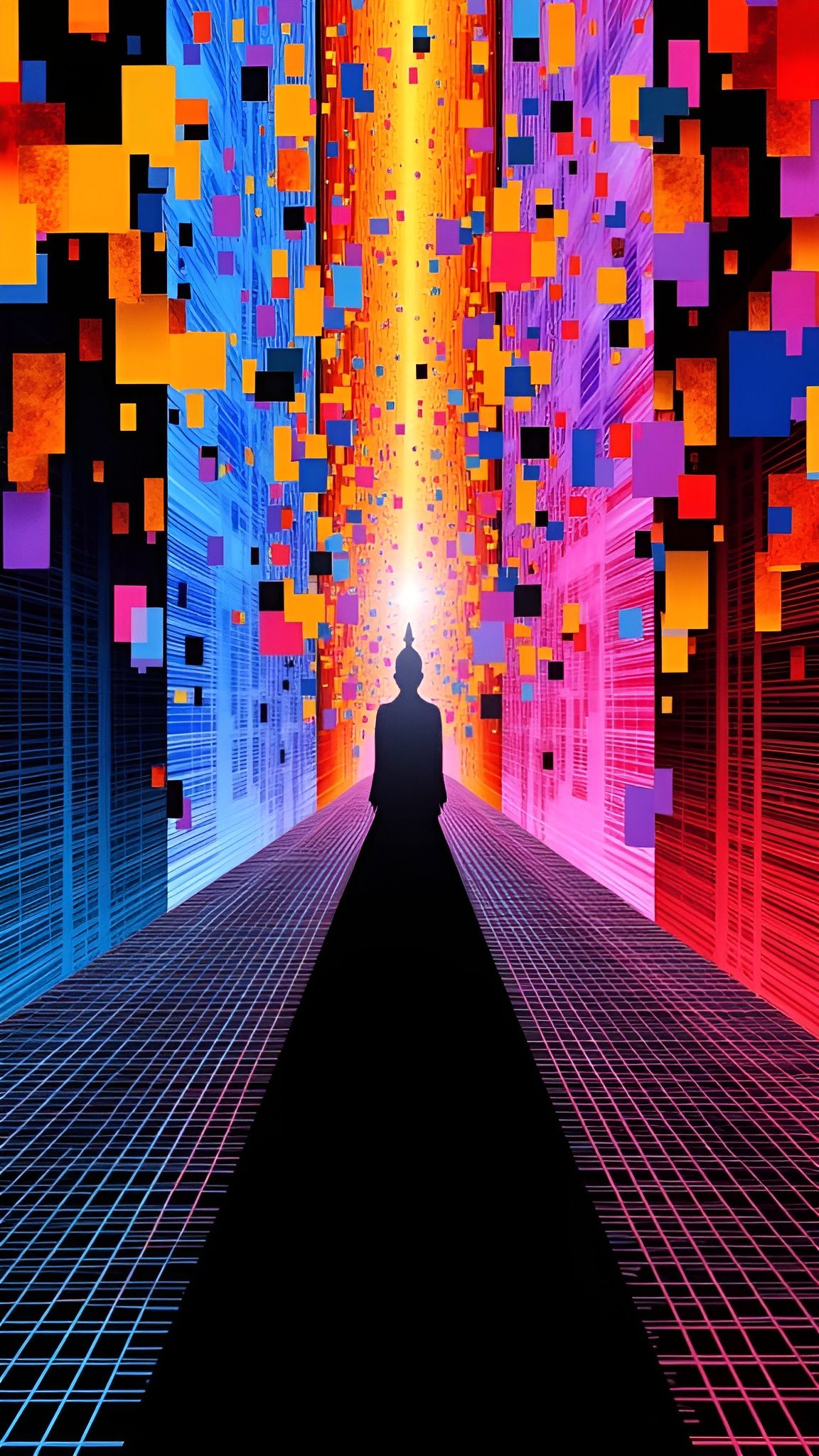 AI Art: Visual Coherence and Evolving Patterns Displayed