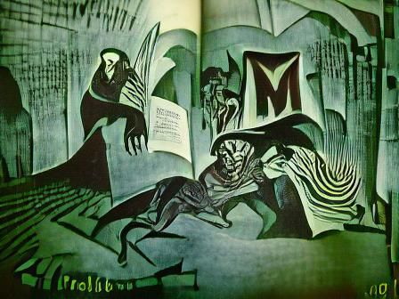 Malleus Maleficarum in Expressionist Style
