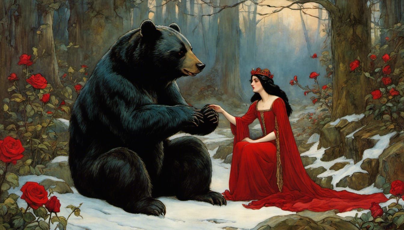 Rose Red and the Bear (Snow White and Rose Red)