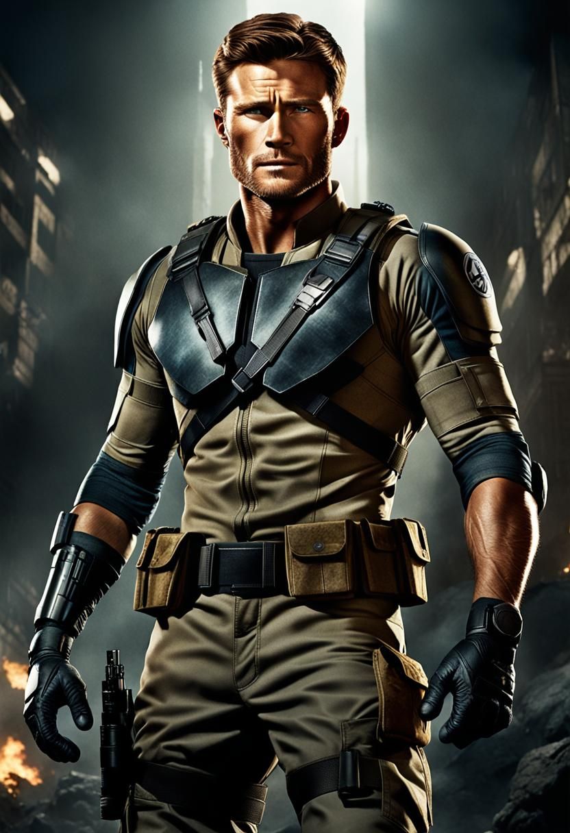 G.I.Joe's Duke: Heroic Leader in Comic Art Style