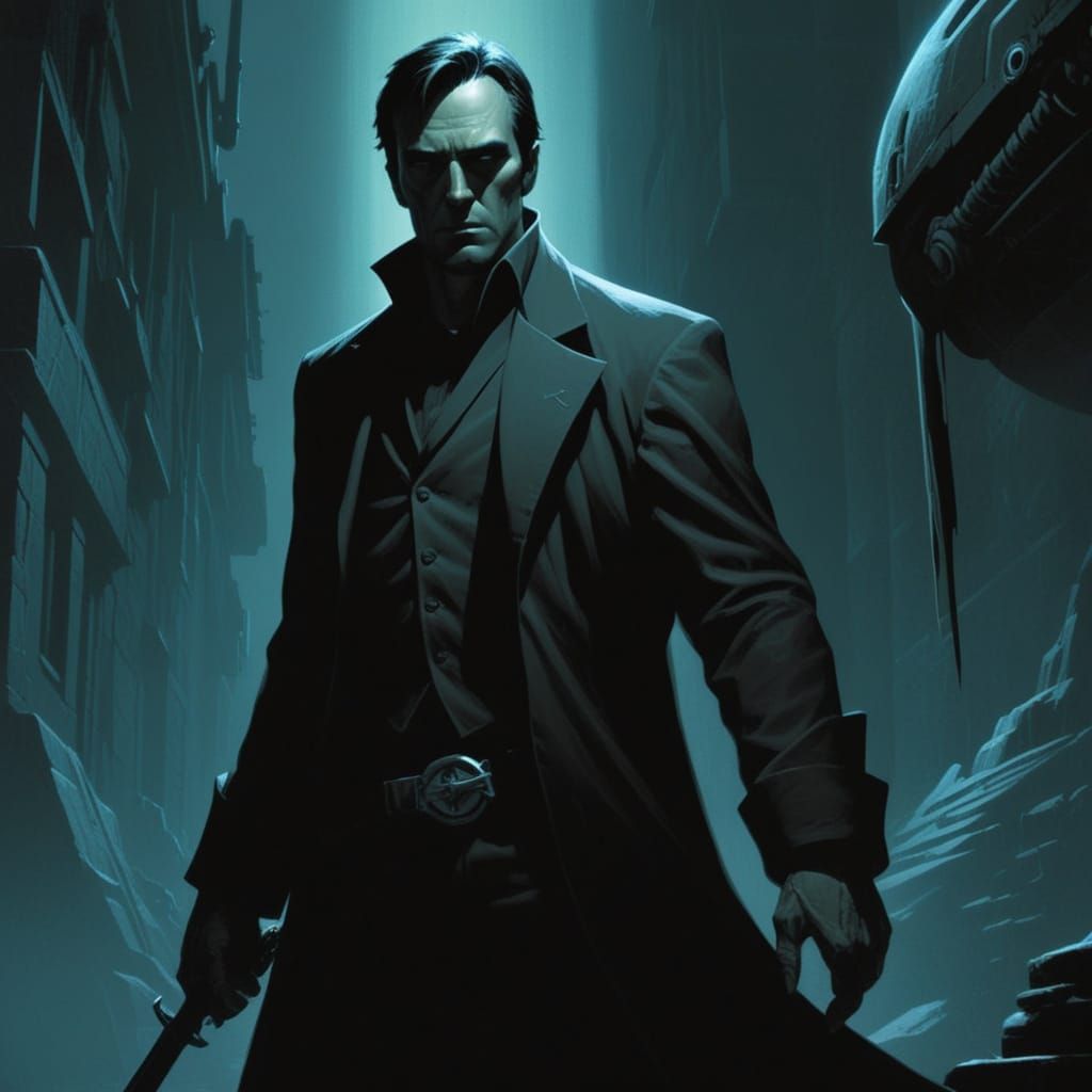 Dark Fantasy Landscape in Grimdark Style