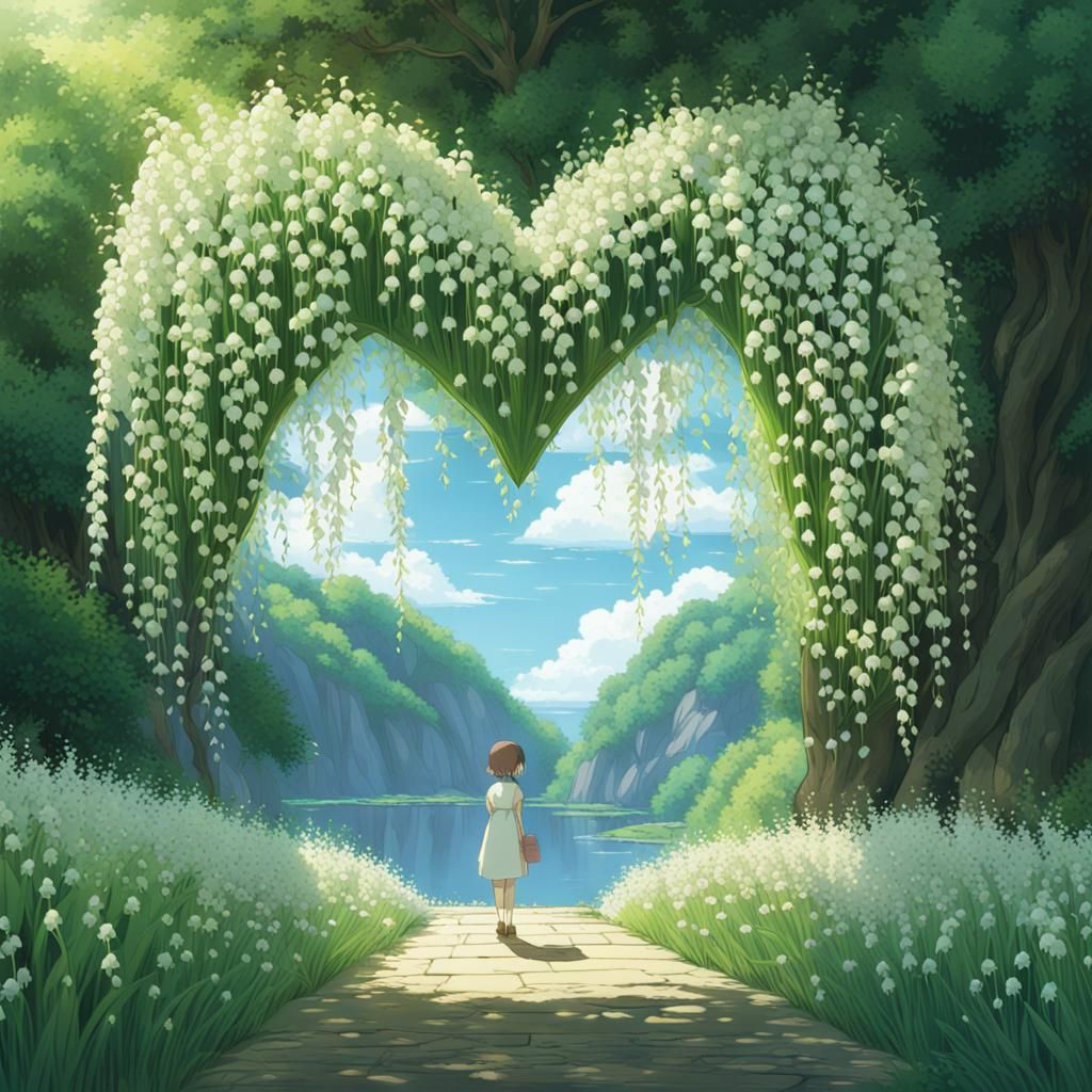 Heart-Shaped Lily of the Valley: Anime Key Visual