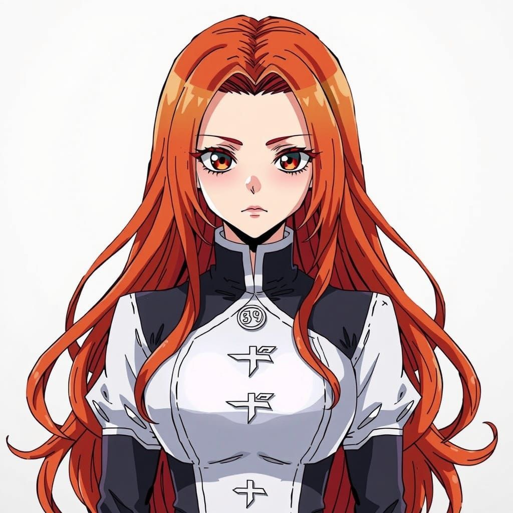 Vicious Female Cultist in Hunter x Hunter Manga Style