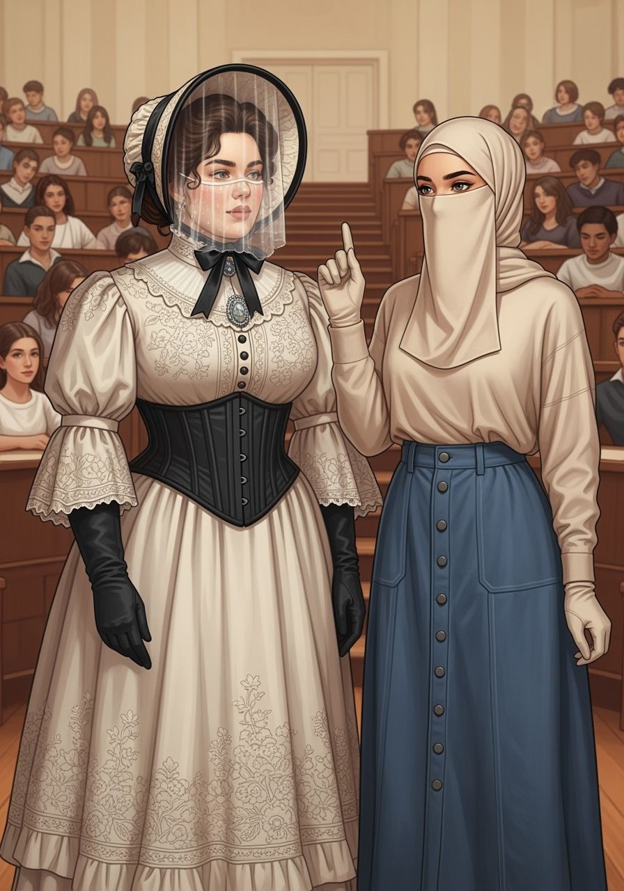 Victorian Era Lecture in an Impressionist Style