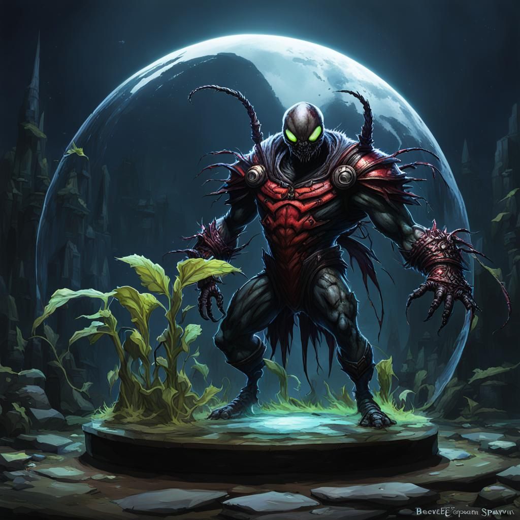 Beetlejuice Inspired Monster Spawn