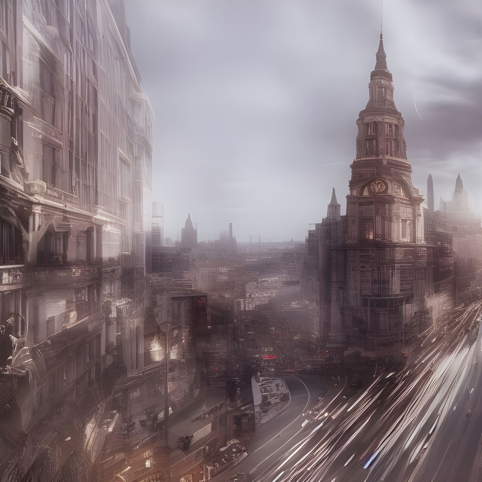 Elegant Cinematic Graphic Design in Hyperrealistic Style