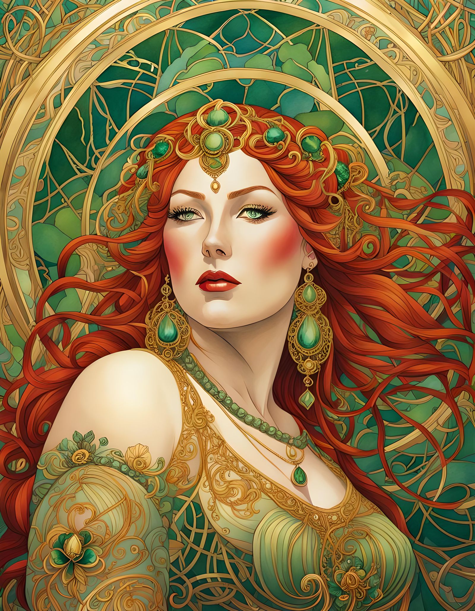 Lady of Emeralds II