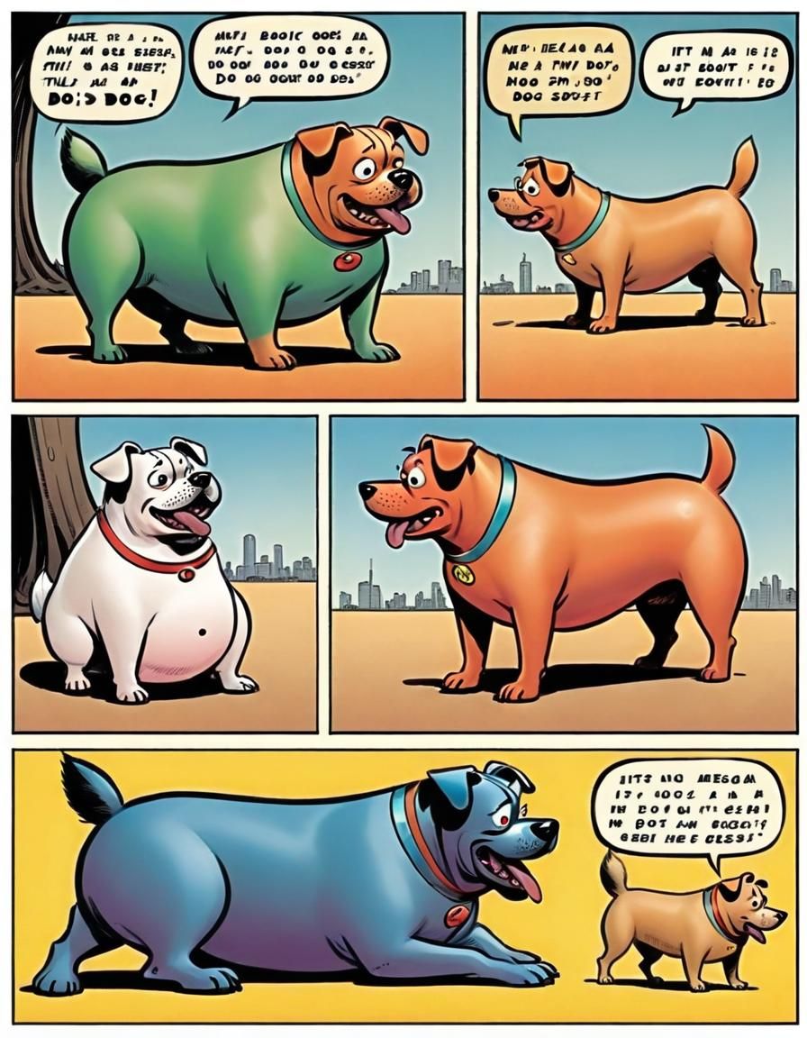 Adventures of fat dog
