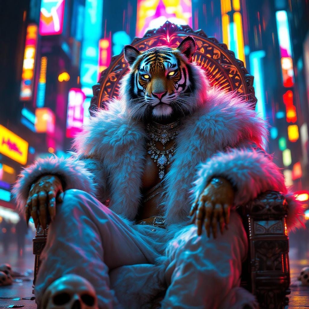 Her Concrete Jungle Throne