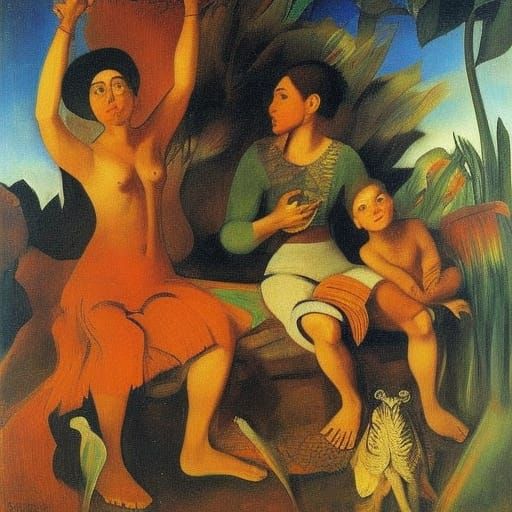 Still Life Inspired by Snyders and Saryan