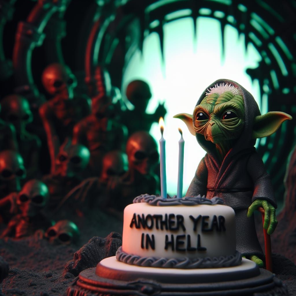 Yoda's Dark Side Birthday: Another Year in Hell