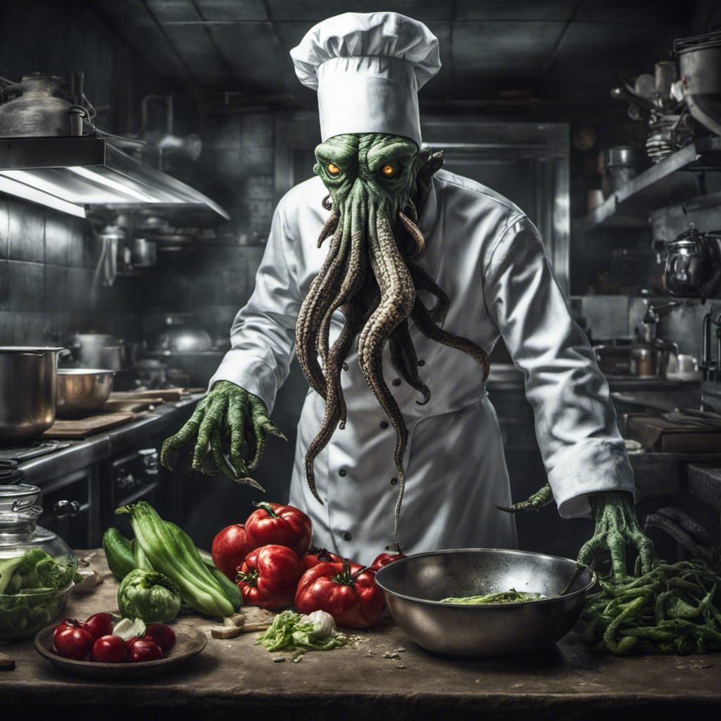 El cthulhu cocinero