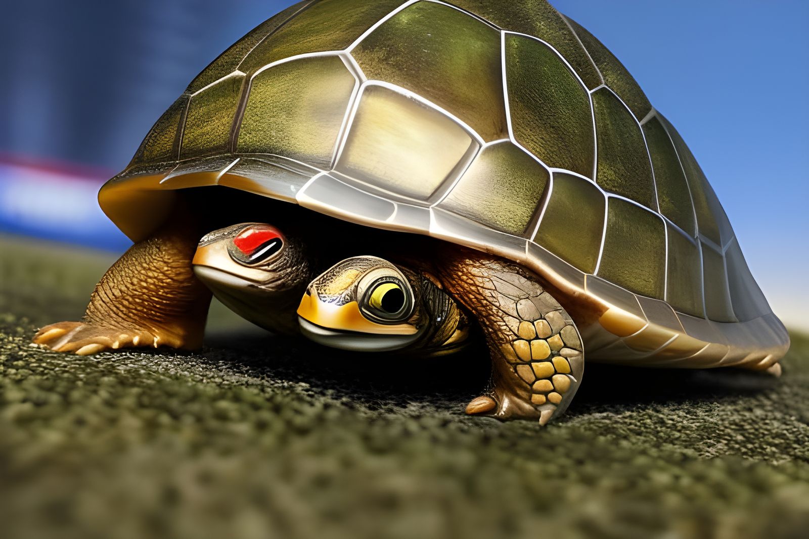 Fast Turtle Wins Against Achilles in Fantasy Race