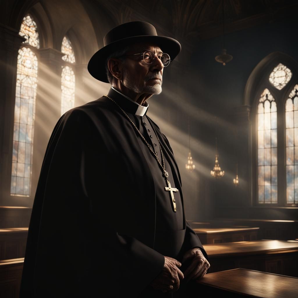 Cinematic Priest Solves Crimes with Human Insight