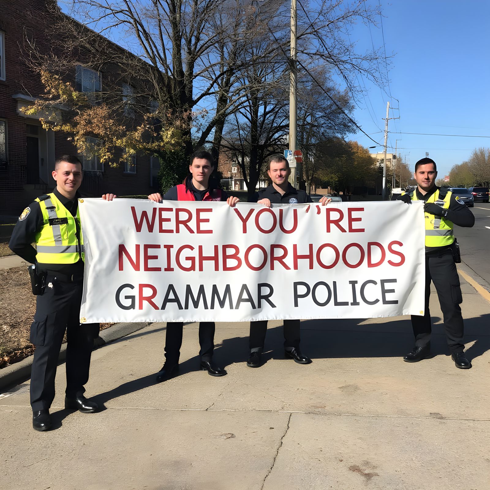 Thank Them Four There Service