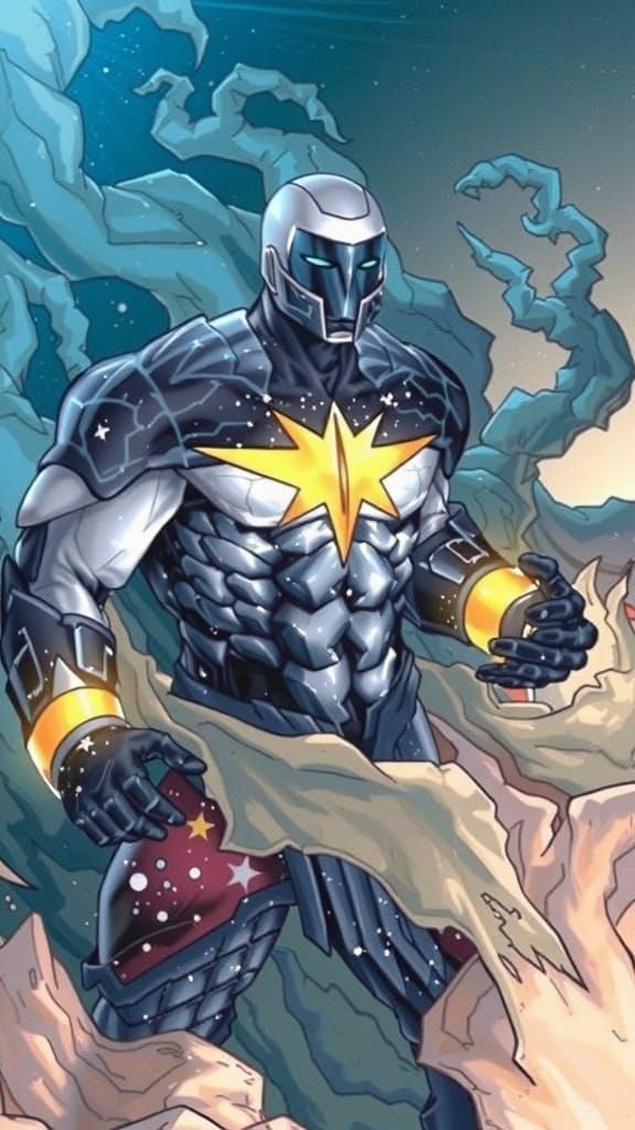 Starry Knight: Black and White Armor