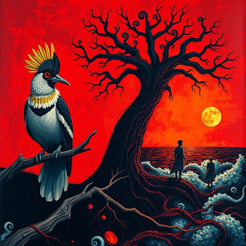 Vibrant Dreamscapes in Kandinsky's Abstract Style