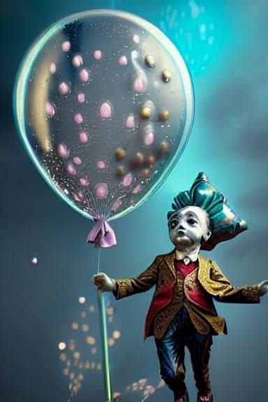 Sparkling Circus Tent with Depth of Field