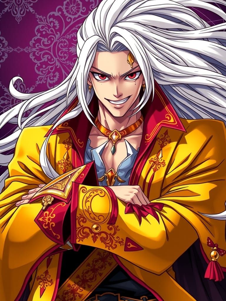 Golden Rogue in Opulent Regalia